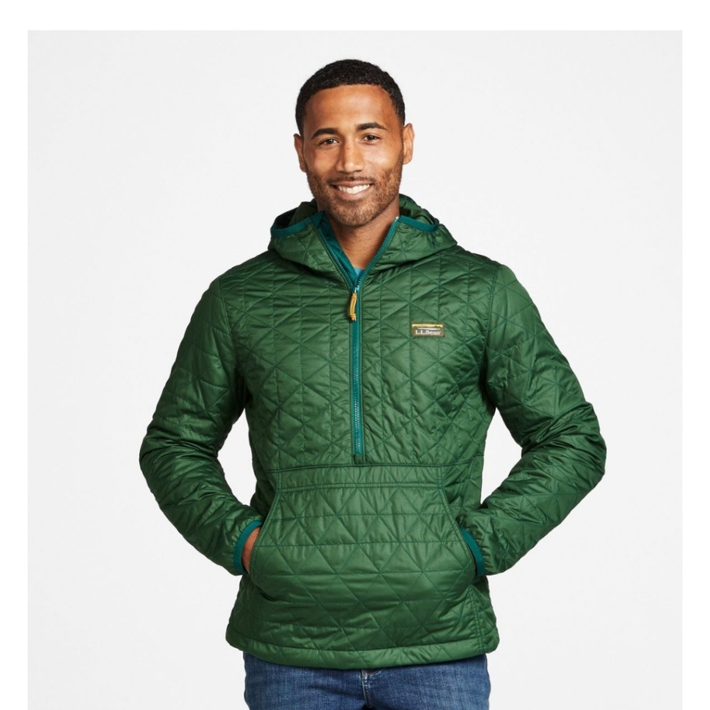 L.L. Bean Men's Green Quilted Jacket